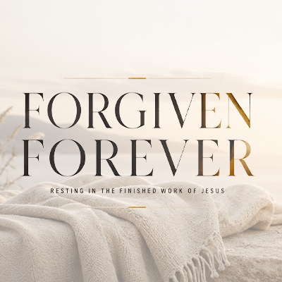 Thank you for helping more people discover they are forgiven forever