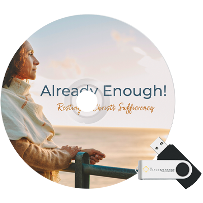 You help others stop trying and start trusting Christ’s finished work