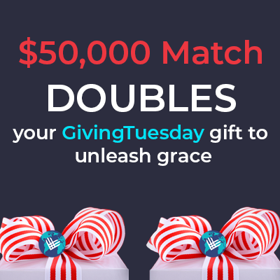 Thank you for your GivingTuesday gift which is now worth DOUBLE!