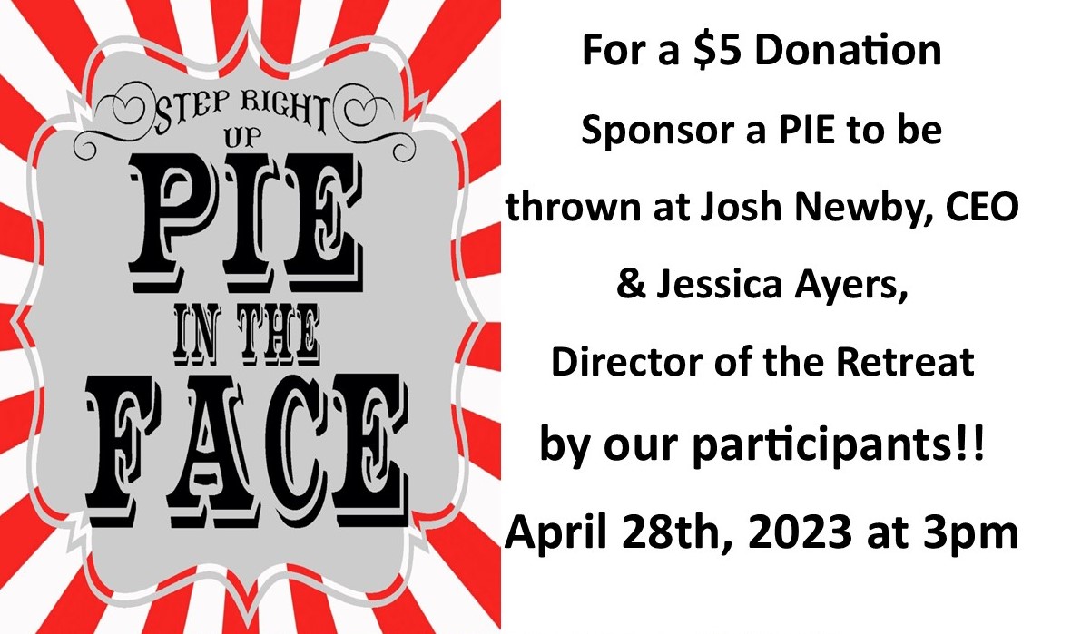 Pie in the Face Retreat Fundraiser Council on Aging of West Florida