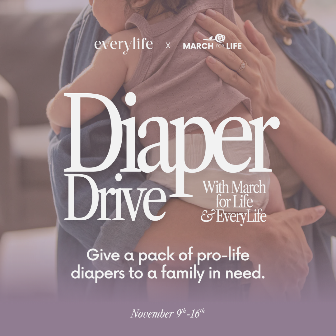 Give $55 to help a family in need and support the March for Life while you do!