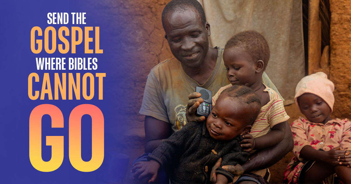 Deliver Hope Where Bibles Can't Reach
